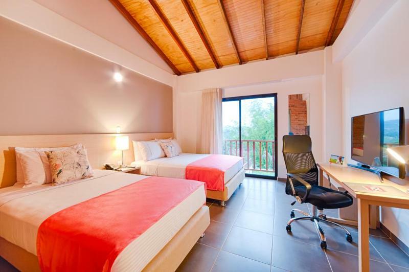 La Huerta Hotel Jiguales 外观 照片